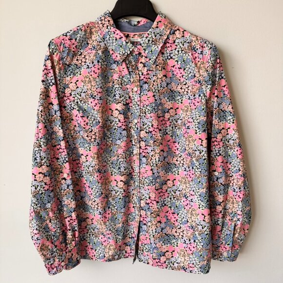 Charter Club Relaxed Fit Floral Button-Down Shirt - Picture 1 of 6